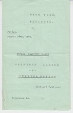 Plymouth Argyle v Bristol Rovers - Public Practice Match - 16/08/1963