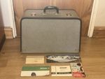 Original Bernina 530-2 532-2 Sewing Machine Carry Case Manual Paperwork Vintage