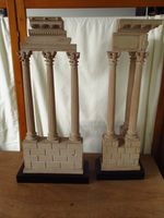 Reproduction Large GRAND TOUR Roman Forum Temple Ruins 58cms Height Each