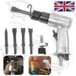 150mm Air Hammer Chisel Set With 4 Chisels Compact Design Tool For Compressor UK