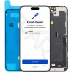 Genuine iPhone 14 Pro Max Diagnosable Soft OLED & Touch Screen + Adhesive