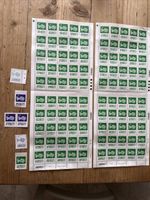 Job Lot Royal Mail Barcoded Stamps - 100x 2nd Class Sheets + Loose 1st Class