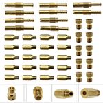 40Pcs For PWK Keihin OKO Carbs Carburetor Main Jets with Slow Pilot Jets Kit UK