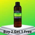 ORGANIC CBD MASSAGE OIL - Full Spectrum 300mg,500mg and 1000mg in 100ml Bottle
