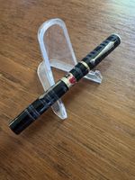 Morrison Vintage Go Pop Black Beauty Lever Fill Fountain Pen-No. 7 Bubble Top