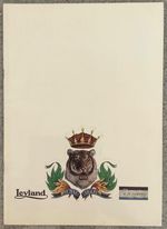 LEYLAND Royal Tiger Doyen Coach Sales Brochure c1984  Lit No.1045