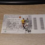 TICKET STUB-PHIL O DONNELL TRIBUTE MATCH- CELTIC V MOTHERWELL- MAY 2008