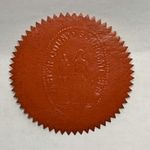 1922 ULSTER COUNTY SEAL NEW YORK RED