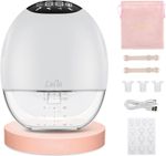 Wearable Electric Breast Pumps 4 Modes and 9 Levels 17/19/21/24MM Flanges Hands