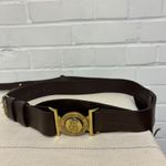 MARINES SWORD BELT - Waist: 30-36" , Waist Belt Size:3 Brown Dress British NEW