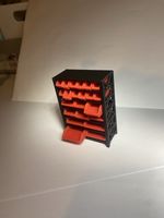 1:18 Scale Storage Trays Garage Diorama Accessories for Model