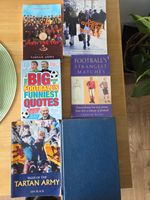 Scotland,Scottish, Tartan Army,various Football Related Books X 6 Free Postage