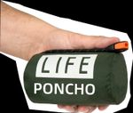 LIFE poncho Emergency Survival Sleeping Bag Mylar Thermal  Sack Camping