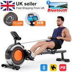 Magnetic Rowing Machine Rower with LCD Monitor Home Gym Fitness Cardio Workout