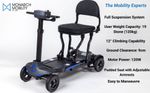 Monarch Supa Carbon Lite Folding Mobility Scooter 13.00kg (Reconditioned)