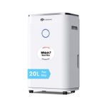 PureMate Dehumidifier 20L/Day with Laundry Mode and Quiet Operation