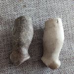 Very Nice Old Antique 17th / 18th Century Handmade Clay Pipe Bowls