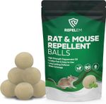 REPELEM Rat & Mouse Repellent Balls Super Strength Peppermint Oil Rat Repellent