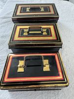 Vintage Cash Tins x 3