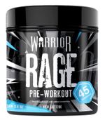 Warrior Rage Total Power Go To War Pre Workout Powder - Blue Raz  - 45 Srvg