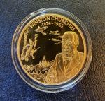 2003 EAST CARIBBEAN STATES WINSTON CHURCHILL 2 DOLLARS COIN