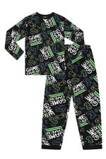 Boys Game Over Gaming Fleece Twosie Long Pyjama