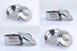 Stainless Steel Insulated Hot Pot Food Serving Dish With Lid Casserole Hotpot