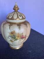 ANTIQUE  ROYALWORCESTER BLUSH IVORY POT POURRI JAR LID AND COVER  c1902 NO 1312