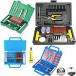 Heavy Duty Tyre Puncture Repair Tool Set Tire Mendingkit Emergency Car Motorbike