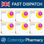 6 x Fluconazole 150mg Oral Capsule Thrush Vaginal Yeast Infection Antifungal