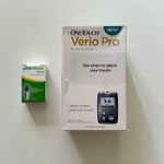 OneTouch Verio Pro Blood Glucose Monitoring System + Mid Control Solution SEALED