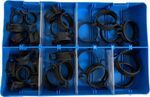 Mikalor Spring Band Hose Clip Black Ford Clamp Rotor DIN 3021 Assortment Box Set
