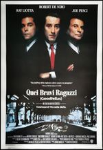 GOODFELLAS Original Movie Poster 39x55" Italian LINEN BACKED SCORSESE DE NIRO