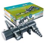 Pond UV Light Sterilizer Aquarium Clarifier Filter 11w All Pond Solutions CUV211