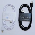 Genuine Samsung S24 S23 S22 S21 Ultra Plus Fast Charging Cable Type C To C 5A