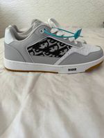 Dior Men’s Low Top Lace Up Trainers UK 8 Grey/White/Black Monogram
