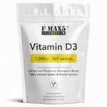 Vitamin D3 1000iu High Strength 365 Tablets Vitamin D 1,000iu Vit d