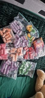 Large Latch Hook Rug Wool Bundle 100 Packs Mixed Colours Craft Yarn Rug Making