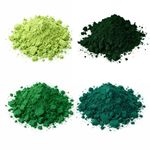 Starter Pack Pigments - Lot of Green Shade Colors - Ceramics, Pottery, Porcelain