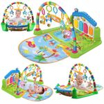 3 in1 Fitness Music Baby Play Mat Lay and Kids Gym Play-mat Fun Piano Boys Girls