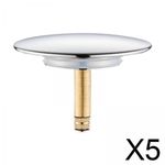 5 Drain Stopper Sturdy Professional Stainless Drain Plug 2