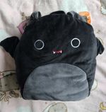 Squishmallows Halloween Treat Pail - Emily The Bat - Black & Grey BNWT