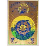 Hapshash Screen printed poster - Save Earth Now 1967 Signed by Nigel Waymouth
