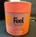 Feel Vegan Collagen Powder Strawberry Peach 300g
