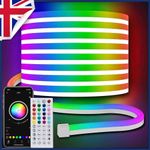 10m Led Neon Rope Lights Flexible Lights Control with App/Remote Waterproof Gift