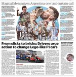 Lionel Messi Last Argentina Match Retirement Statistics Newspaper Article 2026