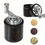 Nut & Soft Spice Grinder – Manual Crusher for Nutmeg, Ginger, Rock Salt & Pepper