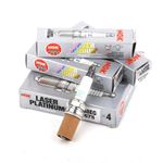NGK Spark Plugs x 4 for Volkswagen Eos 2.0 TSI from 2006-2015 PFR7S8EG / 1675