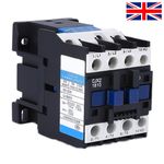 AC 240V Contactor AC Coil 32A (Ith) 3-Phase 1NO Motor Starter Relay CJX2-1810 UK