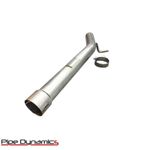 PIPE DYNAMICS - AUDI S3 8V HATCHBACK - RESONATOR RES DELETE PIPE EXHAUST DERES